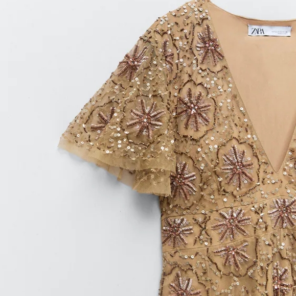 BEADED SPECIAL EDITION KNIT DRESS - Picture 9 of 12